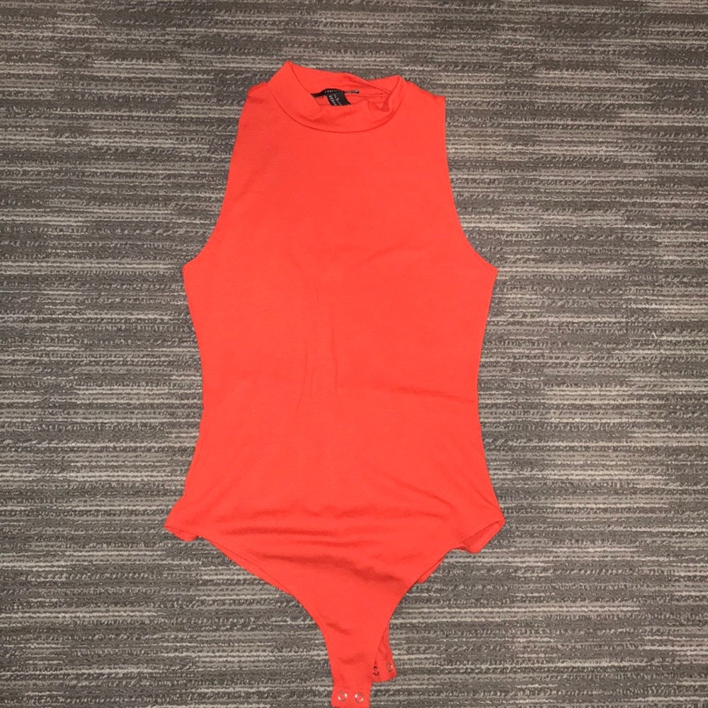 Orangey/Red Body Suit from Forever 21